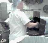 Box placed on side allows for less reaching