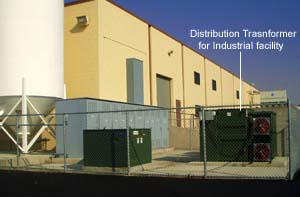 Figure 8. Industrial facility distribution transformer