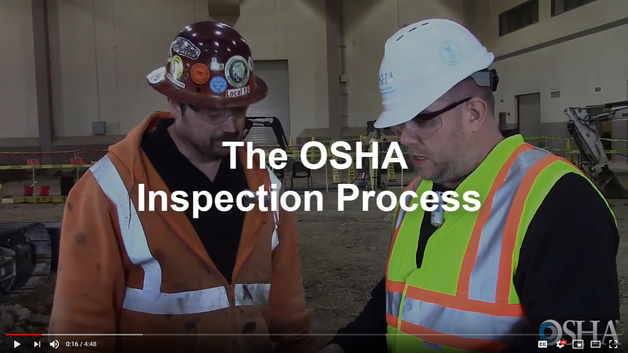 The OSHA Inspection Process Video