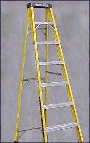 Figure 14<br > Fiberglass ladder.