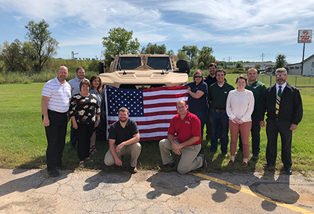 SGE training course conducted September, 2019 hosted by Oshkosh Defense, LLC, located in Oshkosh, Wisconsin
