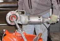 Figure 5 A heavy pipe threader.