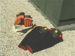 Insulating gloves and sleeves