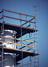 Figure 8: Scaffold with proper toe board