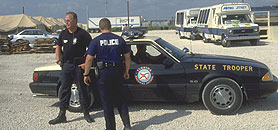 Photo courtesy of FEMA. This picture shows actual disaster site work conditions and may not illustrate proper safety and health procedures.