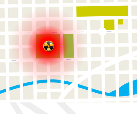 Radiological dispersal device (RDD)
