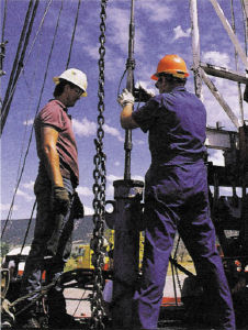 Fig. 6. Radioactive logging tool