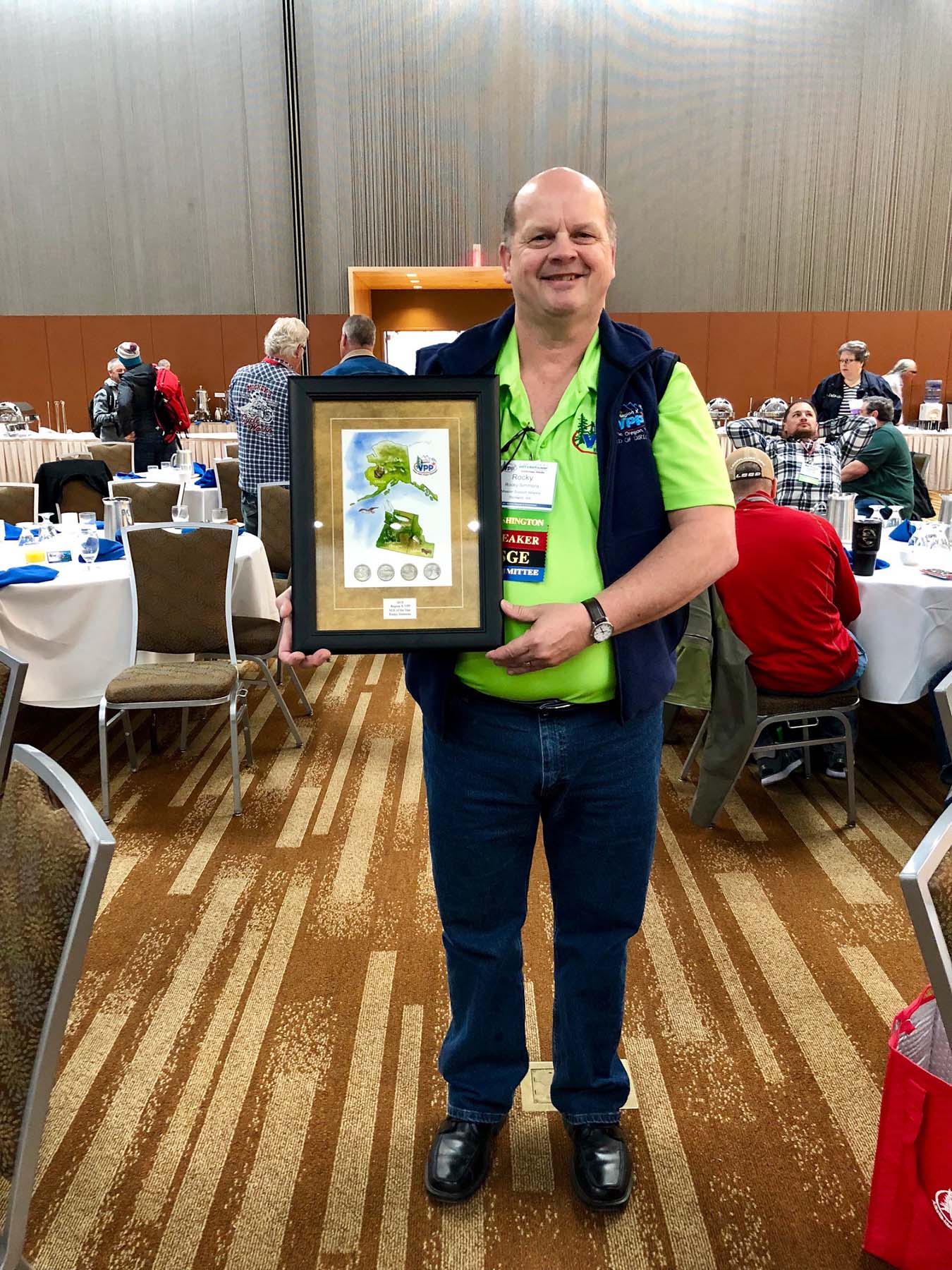 Rocky Simmons Mission Support Alliance, Richland, WA - Nominated by Region X