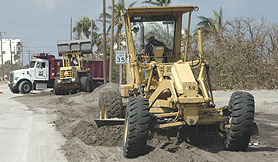 Photo courtesy of FEMA.  This picture shows actual disaster site work conditions and may not illustrate proper safety and health procedures.