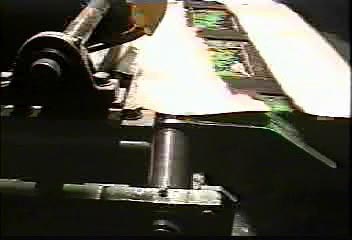 Plywood Conveyor/Rotating Shaft - Unguarded