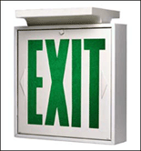 Exit sign