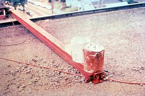 Figure 6. Scaffold component on extension cord.