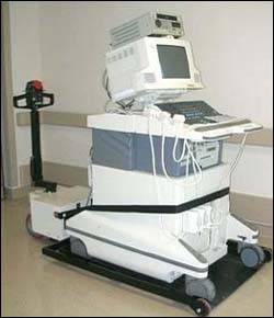 Figure 1. A powered assist device to aid in the movement of heavy equipment.