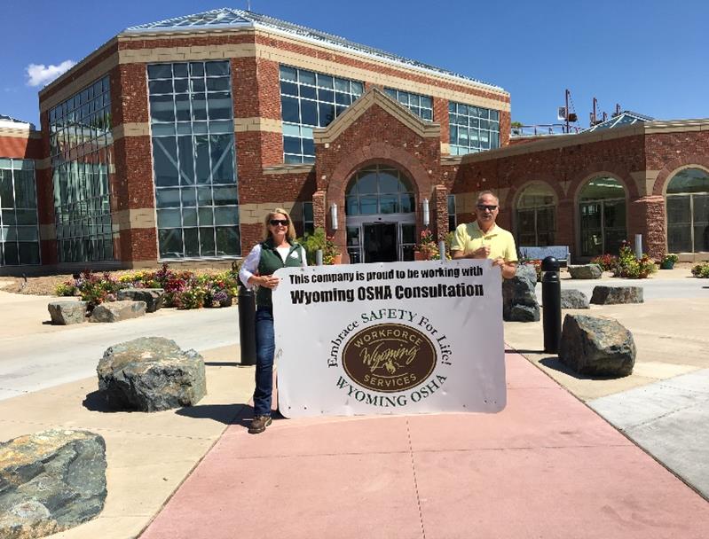 This company is proud to be working with Wyoming OSHA Consultation