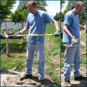 Figure 4 One foot pivots while the whole body turns.