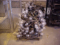 Figure 35: Temporary lights should be inspected before use