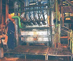 Fig. 3. Automatic tuyere puncher