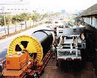 Figure 19. Cable installation of underground transmission line