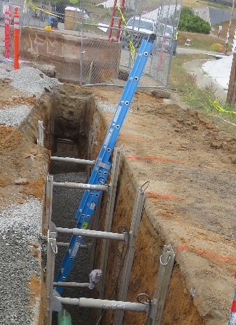 Example: Every trench must have safe access and egress.