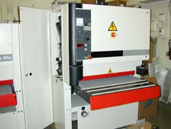 Wide belt sander