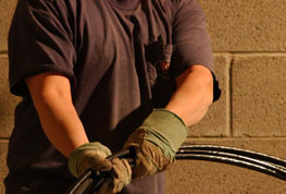 Figure 7 Pulling in the power zone.