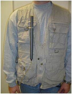 Figure 8. Large Protective Tube Cover for Sorbent Tubes in Series