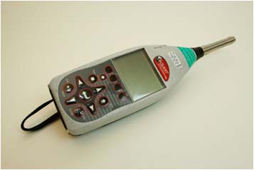 sound level meter.