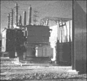 Large partition wall.