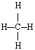 Methane molecule illustration
