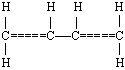 1,3-Butadiene molecule illustration