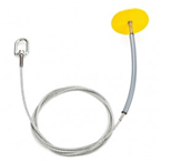 Drop-through anchor cable