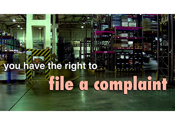 You have the right to file a complaint