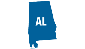 Alabama state silhouette