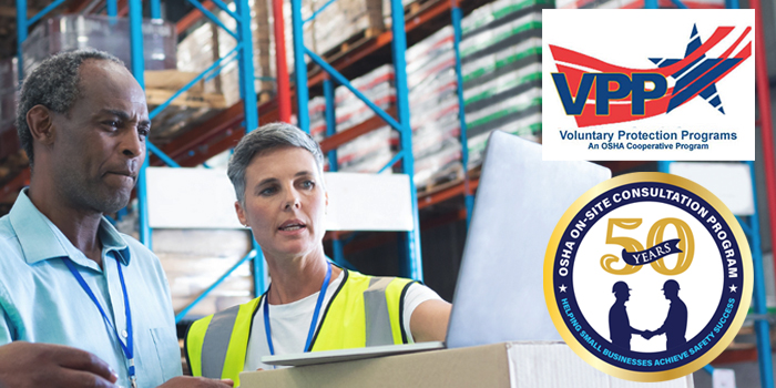 OSHA's On-Site Consultation and Voluntary Protection Programs meet employers where they are in their workplace safety journey.