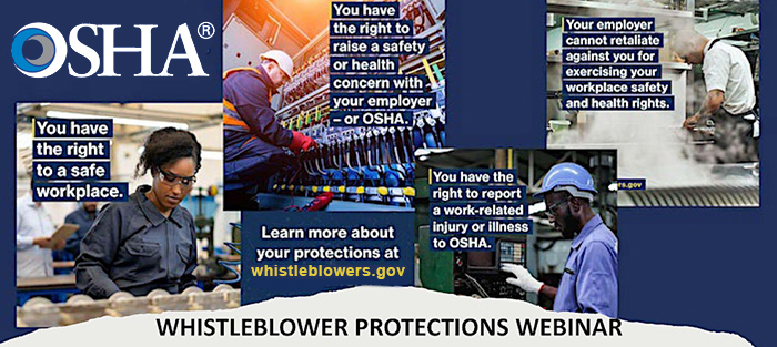 OSHA Whistleblower Protections Webinar