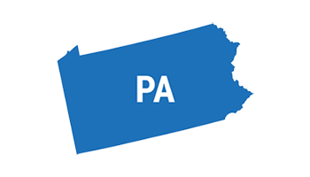 Pennsylvania state silhouette