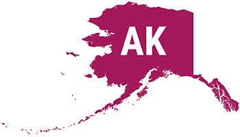 Alaska state silhouette