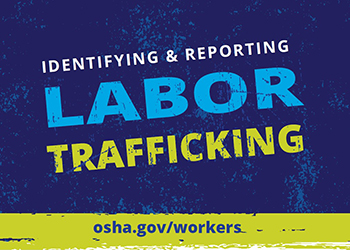 Identifying and reporting labor trafficking