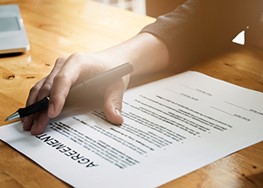 Settling Safety Violations: signing agreement