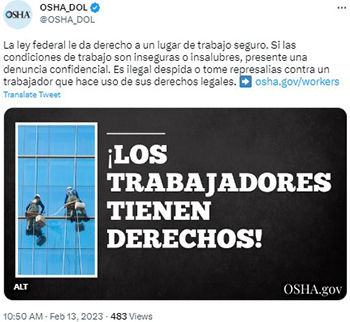 !Los Trabajadores Tienen Derechos!