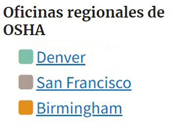 OSHA Regional Offices