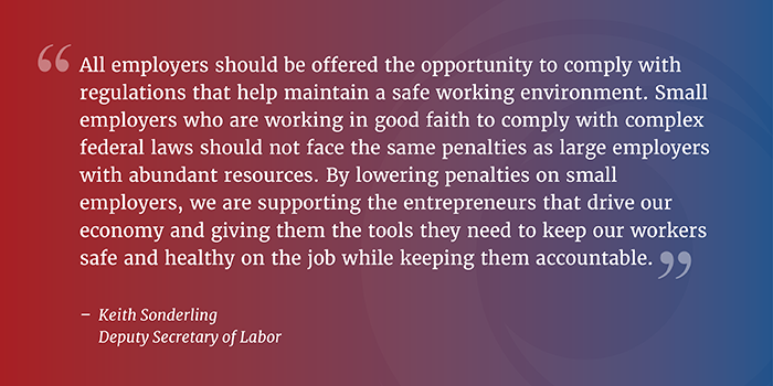 Helping Small Businesses